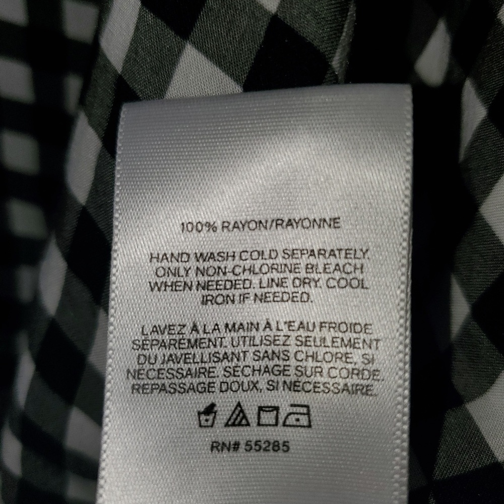 Express gingham top - Picture 4 of 5